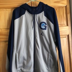Georgetown XL Nike Zip-up Hoodie